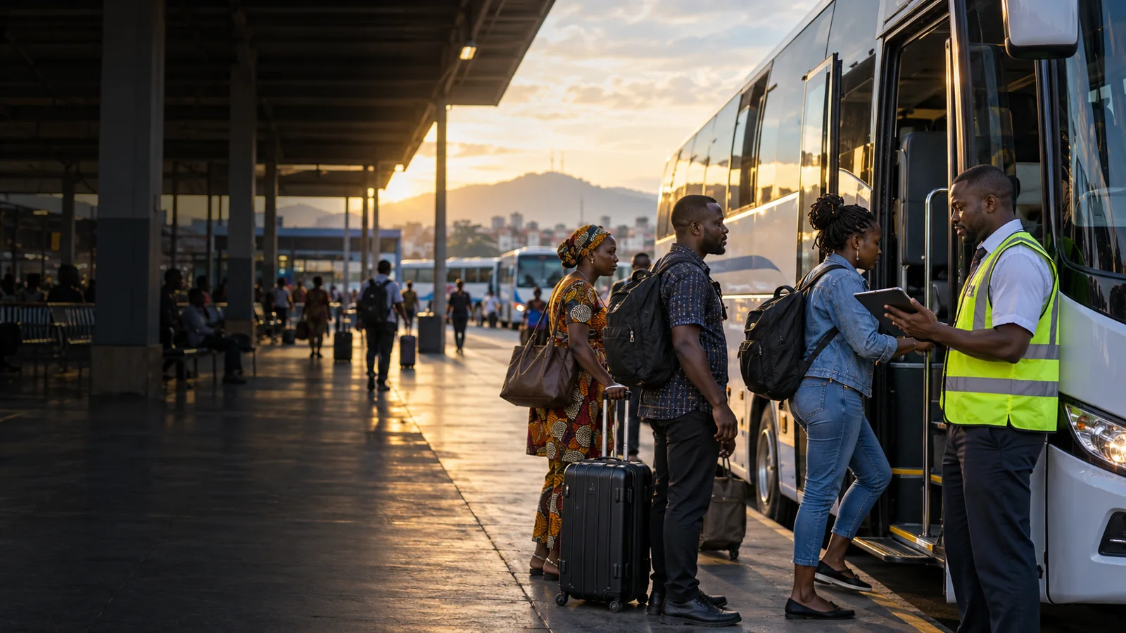 Taswira ya kuonesha matumizi ya Bus System katika mazingira ya kazi Tanzania